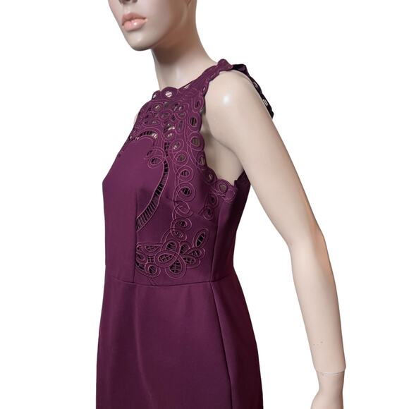 New Ted Baker Verita Cut Sheath Dress Size L New with Tag Sleeveless Zip Closure - Picture 6 of 15